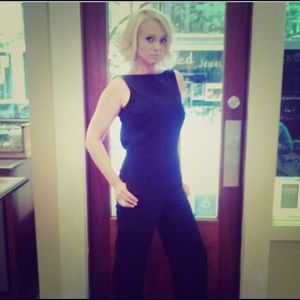 Zara black jumpsuit